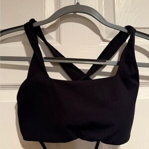 Black Sports Bra